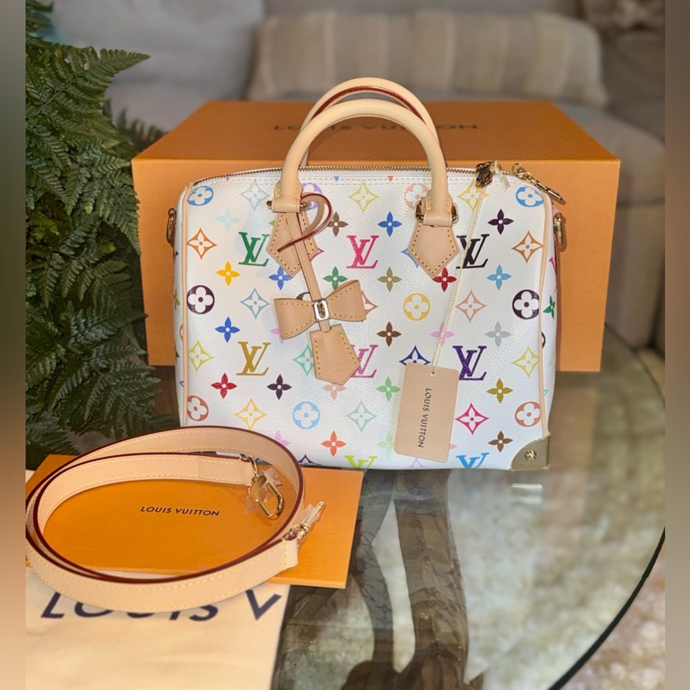 ❌SOLD❌ Louis Vuitton LV+TM Multicolor Speedy 25 Bandoulier NEW